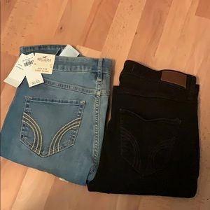 Hollister high rise super skinny size 5 R